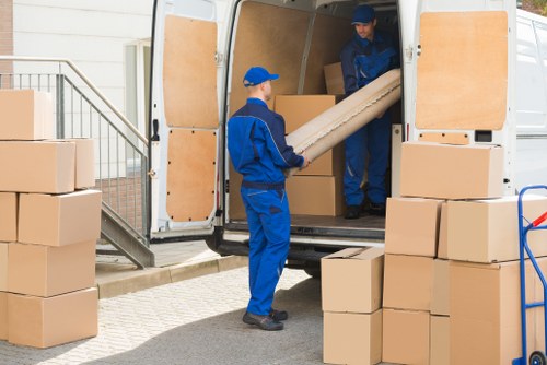 Removals van service for homes and flats in Colyers