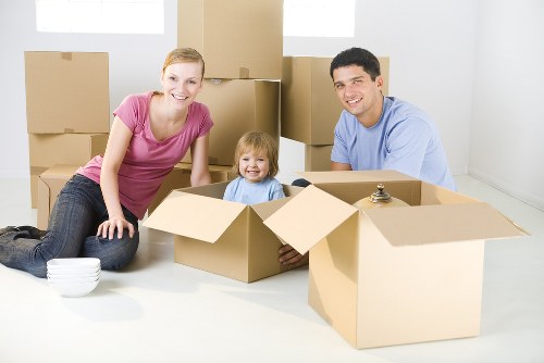 Local Colyers moving service loading furniture carefully
