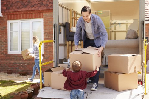 Movers in Colyers helping with a local residential move