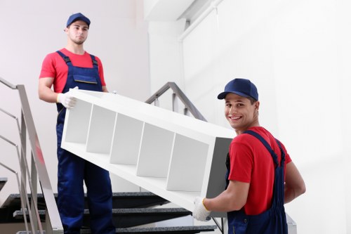 Removal van support for a local home move in Colyers