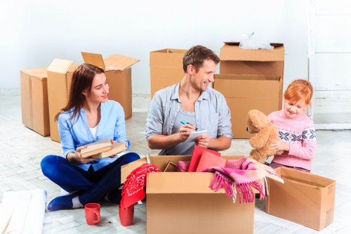 Commercial and residential removals support available in Colyers