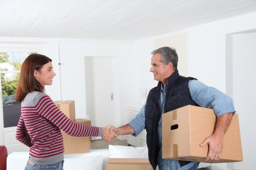 Commercial transport and office items moved by van in Colyers