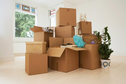A local van removal team handling a residential move in Colyers